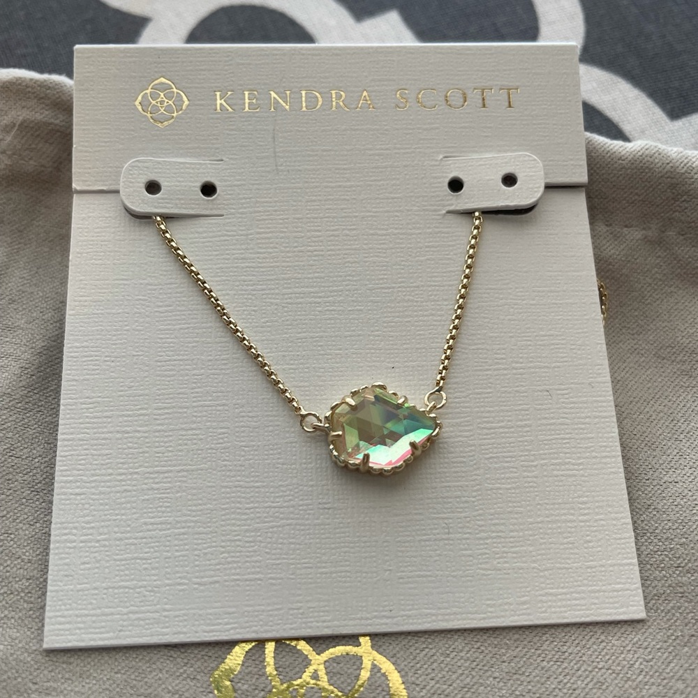 Kendra Scott Dichroic Glass necklace